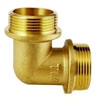 Латунный угол резьбовой 15 1/2 ГОСТ 32590-2014 купить Севастополь