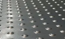 Алюминиевый настил просечно-профилированный 1000х200х40х1.5  Закрытый купить Севастополь